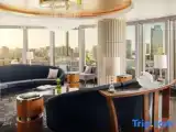 Двухместный люкс The Ritz-Carlton с доступом в клубный лаунж с видом на Байтерек c 1 комнатой