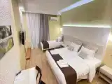 Трёхместный номер с видом на сад