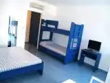 Семейная студия с балконом и с видом на море