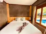 Двухместный номер Deluxe с балконом и с видом на бассейн