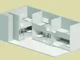 Кровать в общем номере