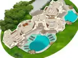 Вилла Pool Pitrizza с 3 комнатами