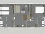 Семейный номер Стандарт с 2 комнатами