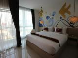 Двухместный номер Deluxe с балконом и с видом на город