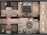 Люкс Family с видом на сад