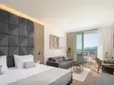 Номер Deluxe с балконом и с частичным видом на море