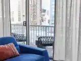Апартаменты с 2 комнатами с балконом