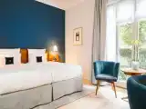 Двухместный номер Deluxe с балконом и с видом на сад