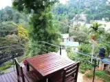 Шале с балконом и с видом на горы