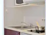 Студия с балконом и с видом на море