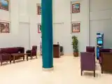 Трёхместная студия с видом на сад