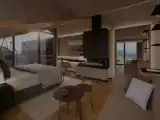 Люкс Luxury с балконом и с видом на озеро