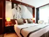 Трёхместный номер Deluxe с видом на сад