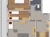 Апартаменты с 2 комнатами с балконом