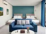 Четырёхместный семейный номер Deluxe с видом на горы