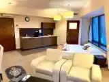Студия с красивым видом из окна