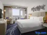 Двухместный номер с балконом и с видом на воду