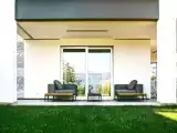 Двухместная студия с балконом и с видом на сад