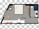 Двухместный номер Deluxe рядом с пляжем