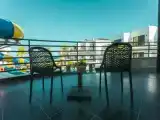 Двухместный номер Стандарт с частичным видом на море