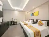 Трёхместный номер Deluxe с балконом