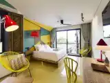 Трёхместный номер Deluxe с балконом