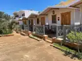 Трёхместное бунгало с балконом и с видом на сад