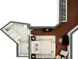 Двухместный номер Deluxe с видом на море