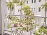 Апартаменты с 2 комнатами с балконом