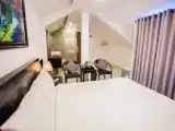 Двухместный номер Стандарт Мансарда с балконом и с видом на реку
