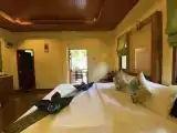Двухместный номер Deluxe c 1 комнатой с балконом и с видом на сад