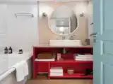 Одноместные апартаменты с видом на сад