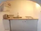 Семейная студия с балконом и с видом на море