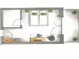 Двухместный номер Стандарт с балконом