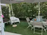 Двухместная студия Цокольный этаж с видом на сад