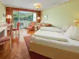 Двухместный номер Deluxe Wellness с балконом и с видом на озеро