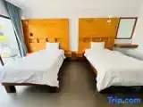 Двухместная студия с видом на бассейн