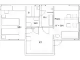 Вилла c 1 комнатой