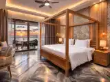 Двухместный номер Deluxe с балконом и с видом на море