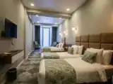 Трёхместный номер Стандарт с балконом и с видом на сад
