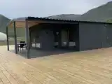 Двухместный коттедж Эконом с балконом и с видом на реку