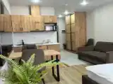 Студия с красивым видом из окна