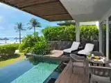 Двухместная вилла Private Pool c 1 комнатой рядом с пляжем
