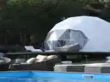 Двухместное глэмпинг с видом на озеро