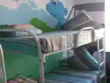 Кровать в общем номере (мужской номер) с балконом