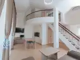 Двухместный люкс Дуплекс с балконом и с видом на город