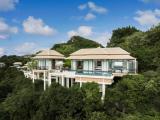 Четырёхместная семейная вилла с бассейном Horizon Hillcrest с балконом и с видом на океан