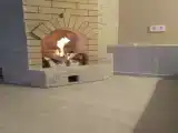 Коттедж с балконом и с красивым видом из окна