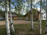 Четырёхместный семейный коттедж с балконом и с видом на озеро