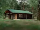 Шале с 2 комнатами с красивым видом из окна